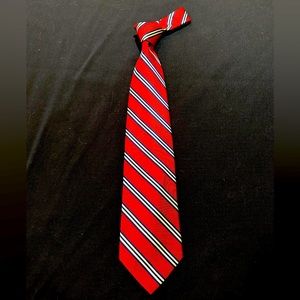 Brooks Brothers Red White and Blue Striped Neck Tie
